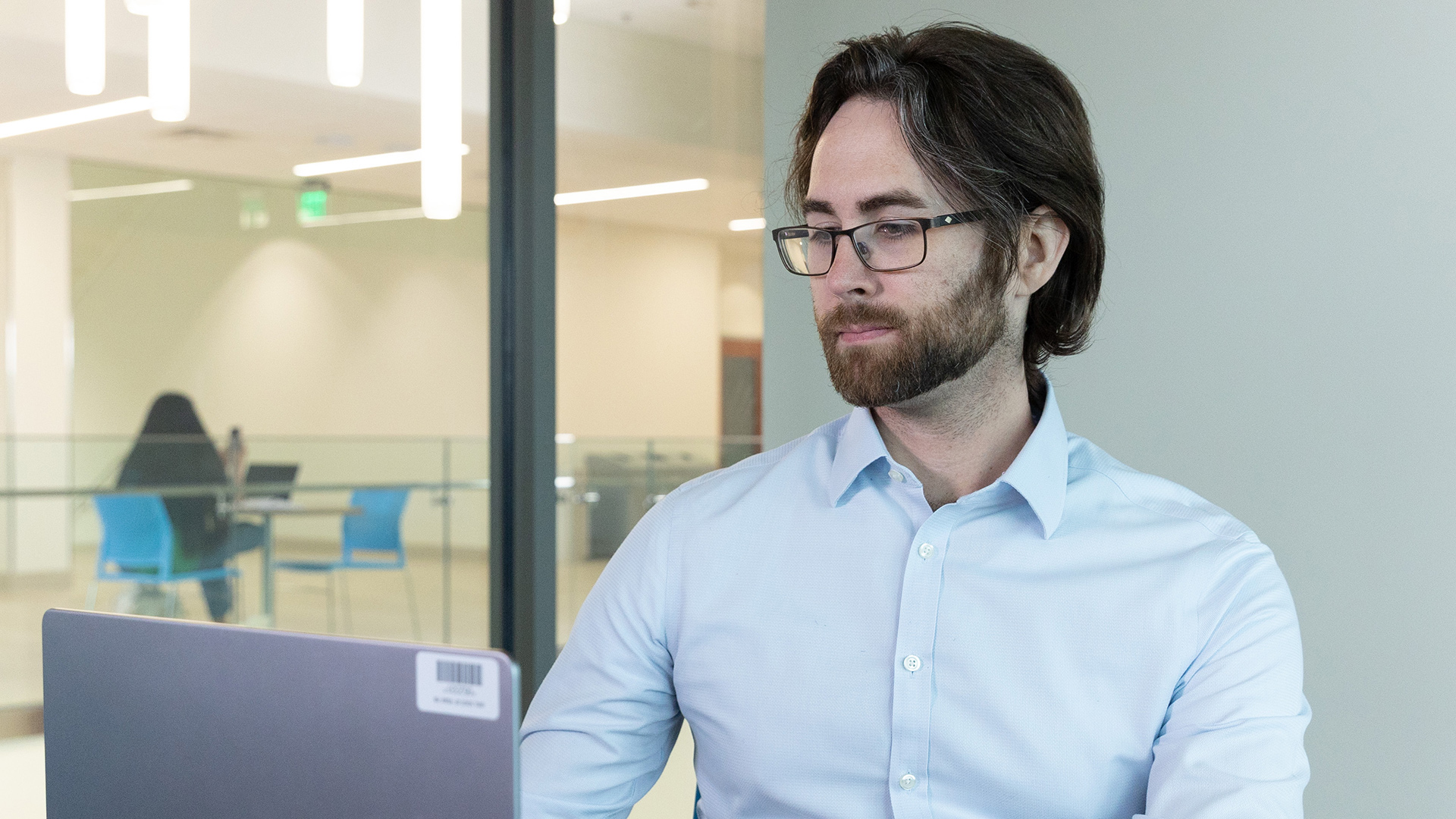 UHCL Business Student on Campus