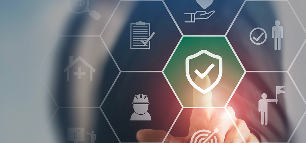 Graphic of various icons