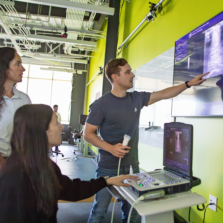 Image of ultrasound review