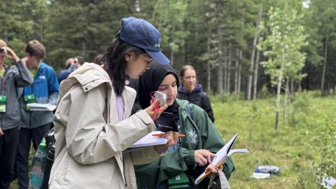 students at envirothon